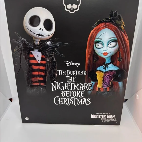 Monster High Skullector Jack and Sally set from The Nightmare Before Christmas - Picture 3 of 11